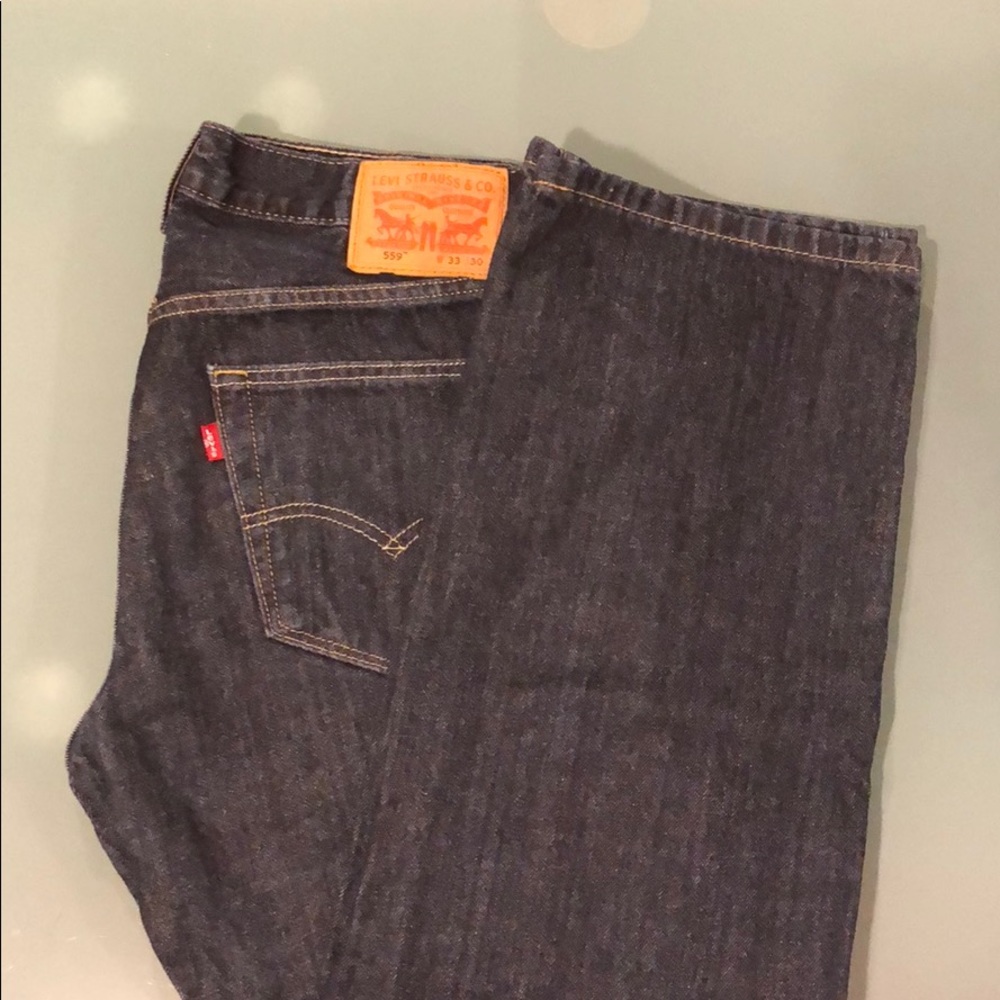 Levi 559 jeans.